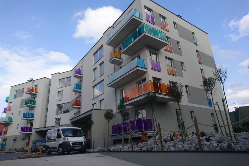 Komfortowy Nowoczesny Apartament Kustronia Z Garazem Balkonem Wanna Bielsko-Biała Eksteriør billede