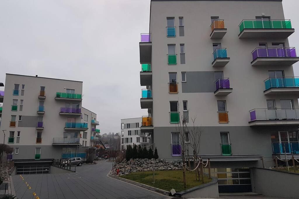 Komfortowy Nowoczesny Apartament Kustronia Z Garazem Balkonem Wanna Bielsko-Biała Eksteriør billede